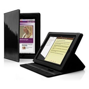 Чехол Cygnett Glam Glossy Case Stand Black for iPad 2 (CY0299CIGLA)